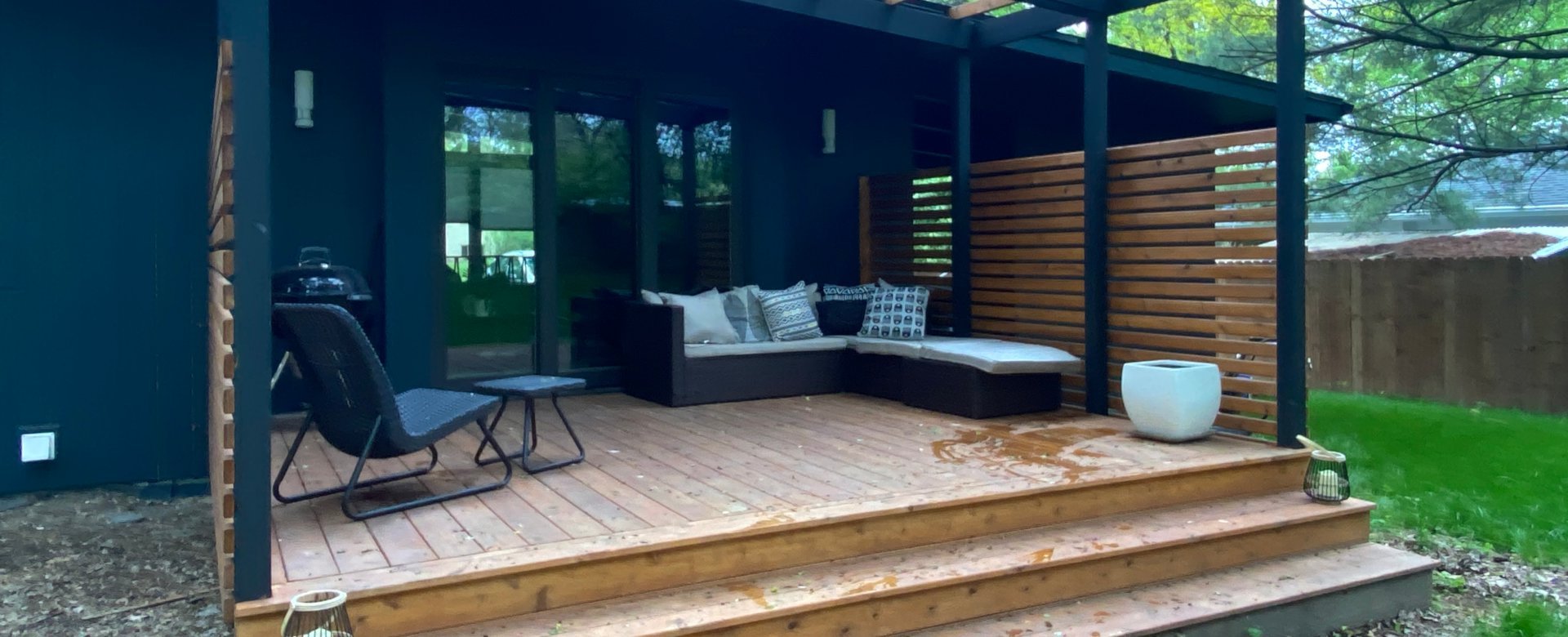 Zenith Design + Build | Des Moines Southside Mid-Mod Exterior Transformation
