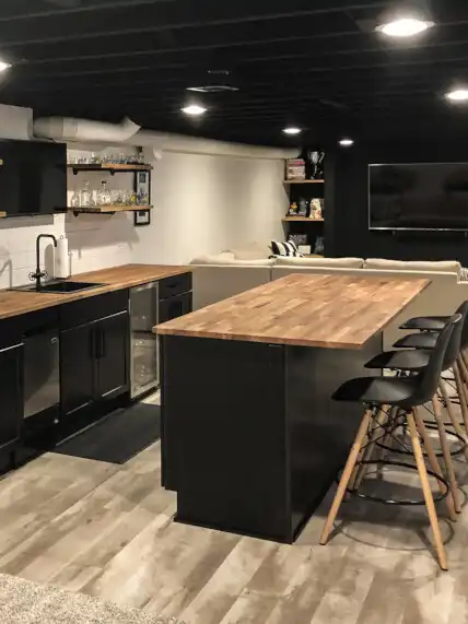 Basement finishing for Steve Nolan.