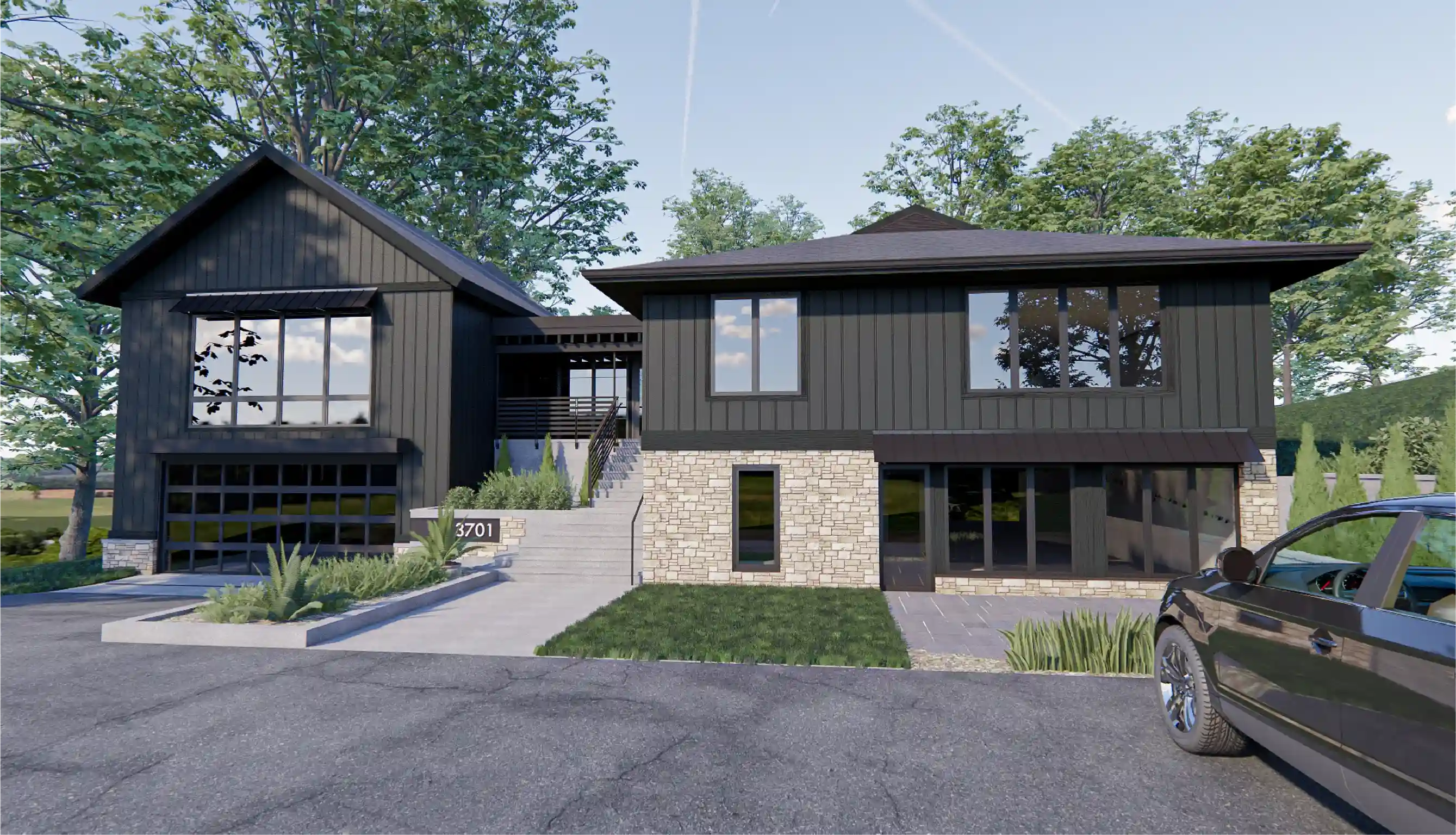 Contemporary Remodel Featured in Des Moines 2021 Tour of Remodeled Homes
