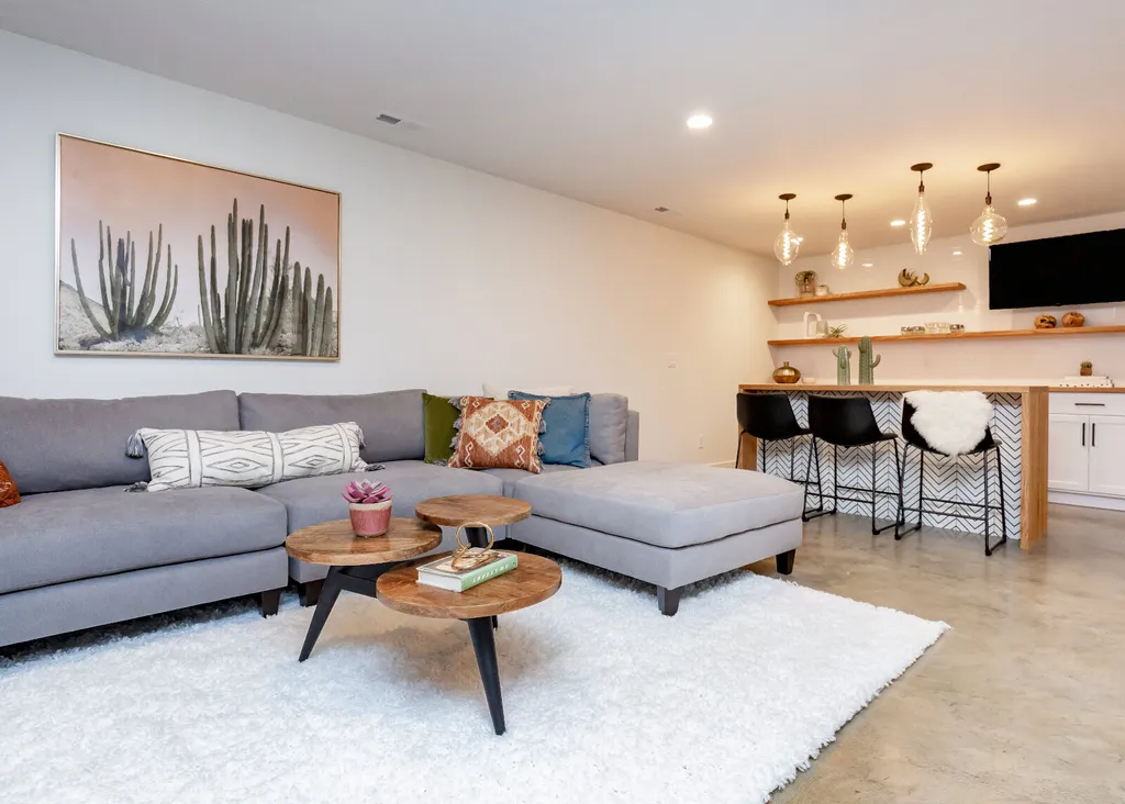 Josh + Kathy | Ankeny Modern Basement Makeover