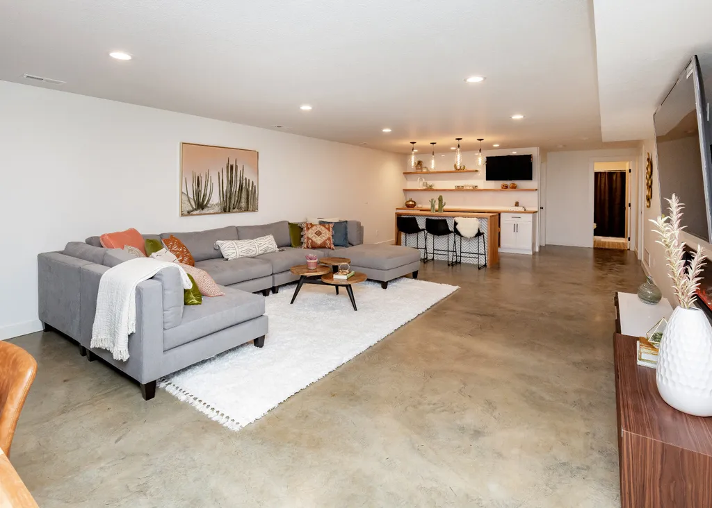 Josh + Kathy | Ankeny Modern Basement Makeover