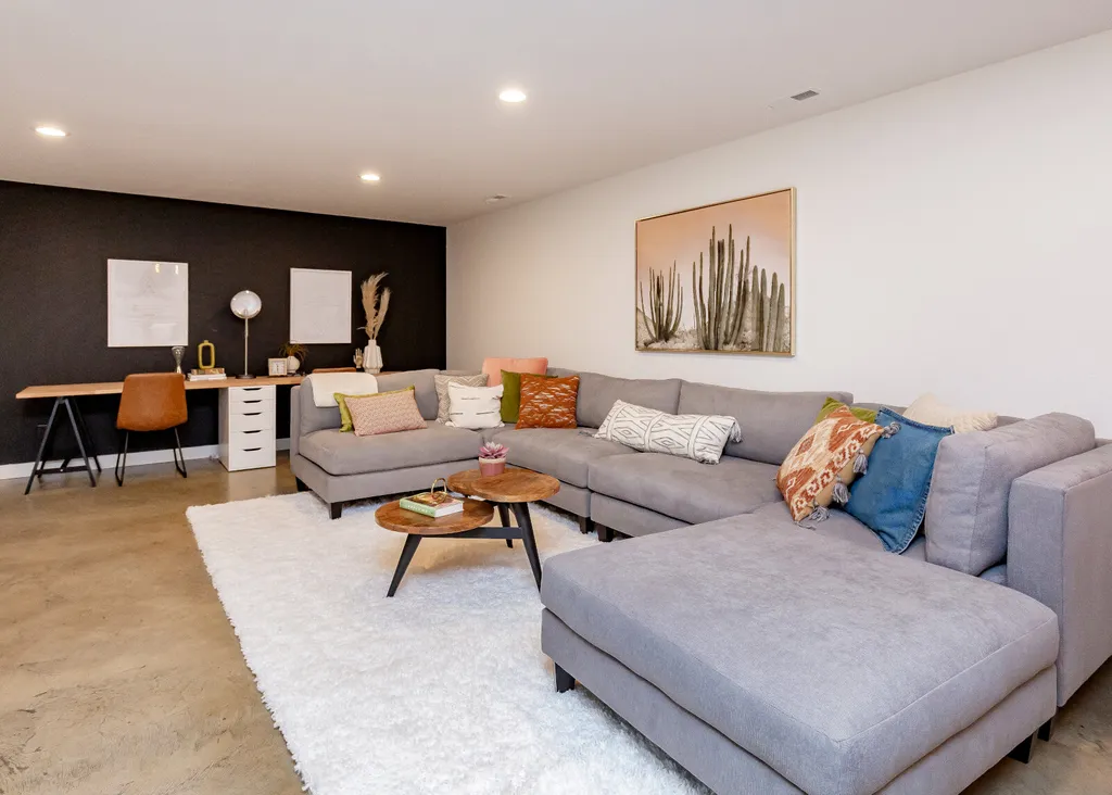 Josh + Kathy | Ankeny Modern Basement Makeover